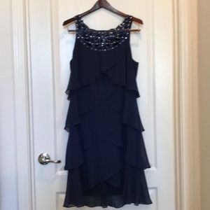 Navy Cocktail Dress